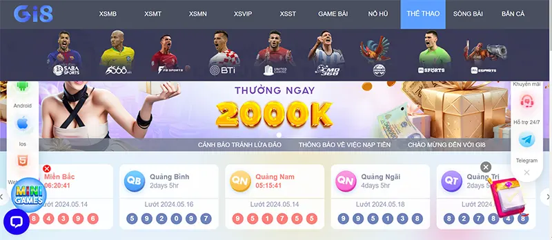 Thể thao Gi8 là một sân chơi đẳng cấp được nhiều người chơi yêu thích