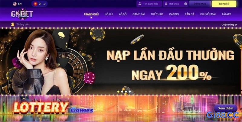 Lưu ý khi đăng nhập Gnbet