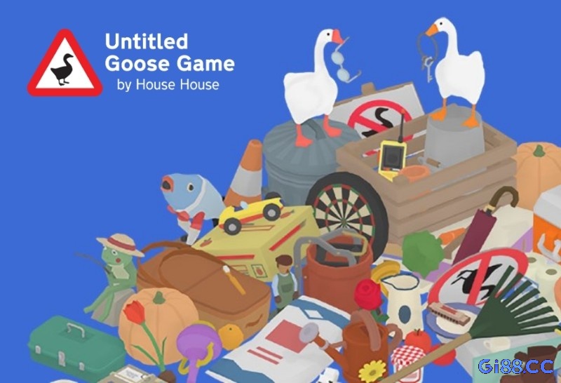 Hoá thành chú ngỗng nghịch ngợm trong game Untitled Goose Game