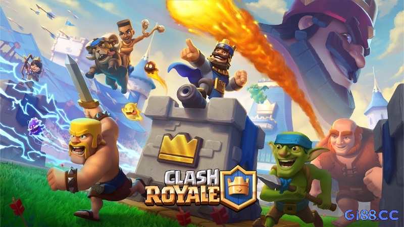 Clash Royale – Game thủ thành mobile 2025 với thẻ bài mới, đồ họa 3D sắc nét và cộng đồng đông đảo