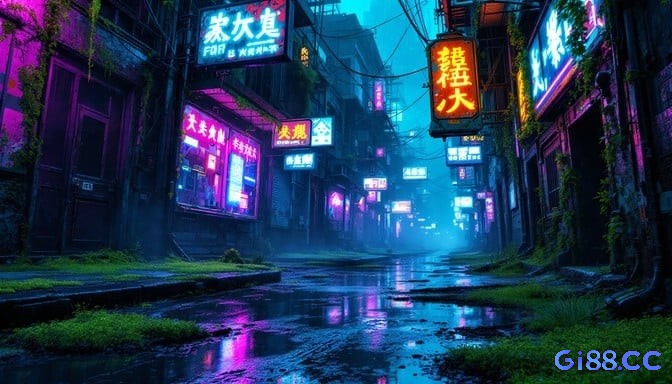 Cyberpunk 2077 với đêm mưa neon phản chiếu mê hoặc