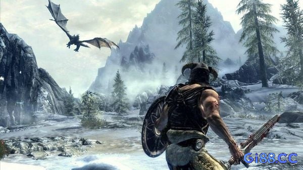 Skyrim với mod ENB/texture nâng tầm phong cảnh