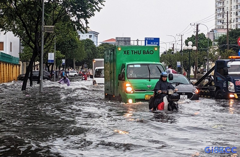 Nước trong ngập đường là điềm lành, báo hiệu tài lộc hanh thông và công việc có quý nhân phù trợ