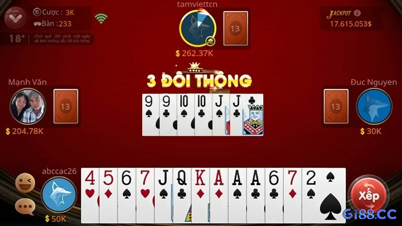 Sảnh rồng đồng chất, tứ quý 2 hay 6 đôi thông là những thế bài “tới trắng” hiếm có trong TLMB