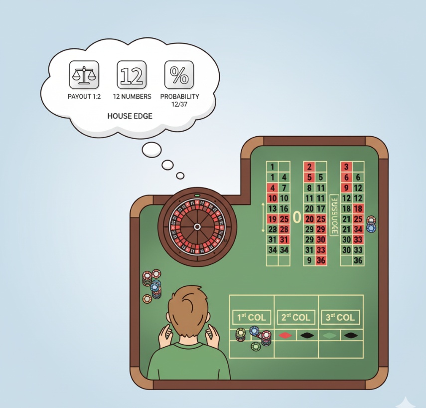 Cược cột roulette là gì? Kinh nghiệm thực chiến từ chuyên gia