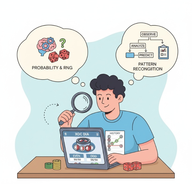 Quy luật xóc đĩa online – Cách chơi và dự đoán kết quả