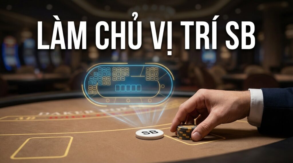 Chơi Poker ở vị trí SB - Chiến thuật tối ưu nâng cao kỹ năng