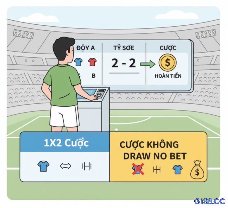 Kèo hòa được hoàn (DNB) là gì? Cách chơi an toàn và tối ưu