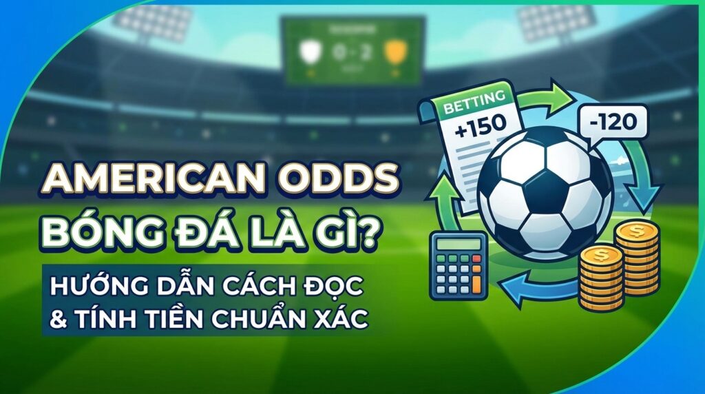 American Odds bóng đá là gì? Hướng dẫn cách đọc chuẩn xác