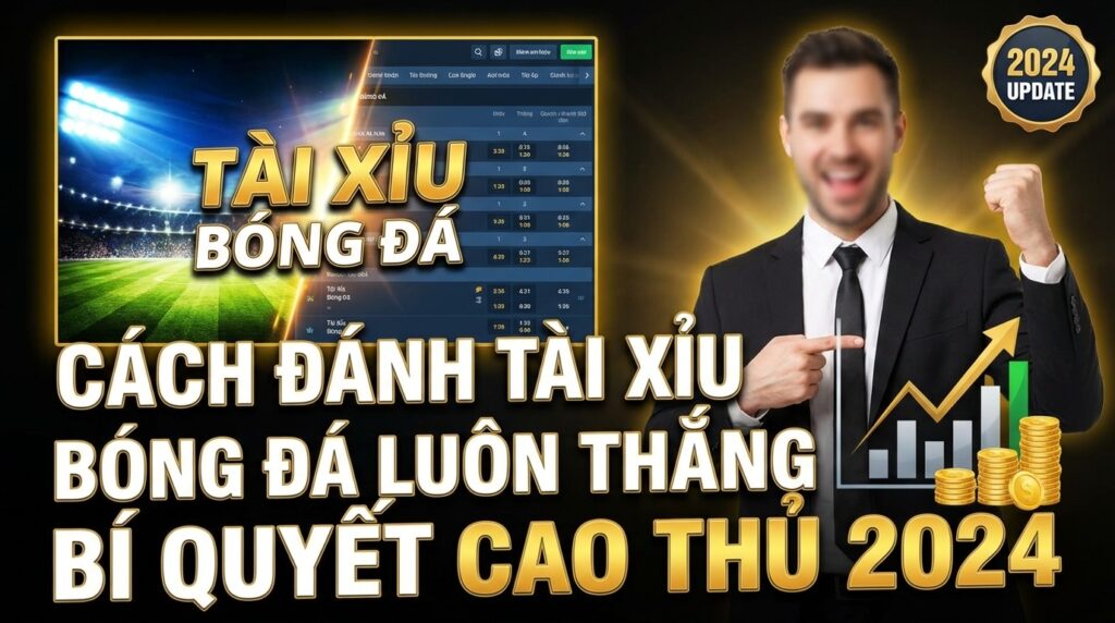 Cách đánh tài xỉu bóng đá luôn thắng - Bí quyết cao thủ 2026
