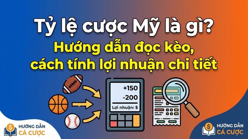 American odds là gì? Hướng dẫn đọc kèo, cách tính lợi nhuận
