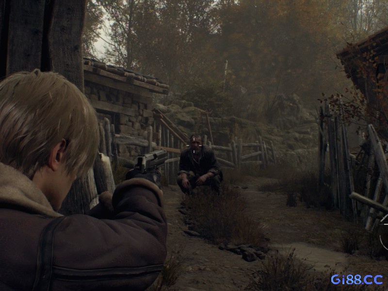 Leon chiến đấu ở chế độ Hardcore trong Resident Evil 4 Remake