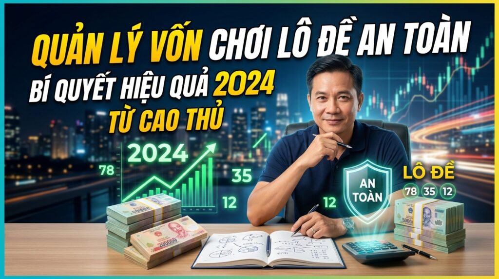 Quản lý vốn chơi lô đề an toàn - Bí quyết hiệu quả từ cao thủ